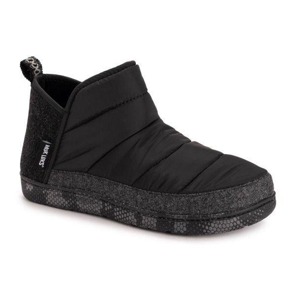 ムクルクス メンズ シューズ サンダル ブーツ MUK LUKS Weston Slipper Boot Black ブラック