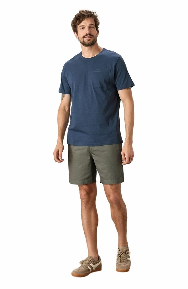 パクト メンズ トップス Tシャツ コットン Pact Organicotton Softspun Pocket Crew Tee French Navy ネイビー