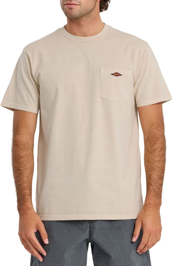 クイックシルバー メンズ トップス Tシャツ コットン Quiksilver Saltwater Cotton PocketShirt Moonstruck