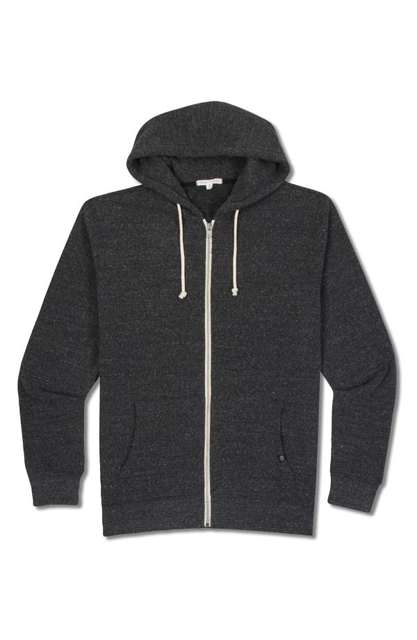 スレッズ・フォー・ソート メンズ アウター パーカー・スウェット フリース Threads 4 Thoughtrim Fit Heathered Fleece Zip Hoodie Htr Black