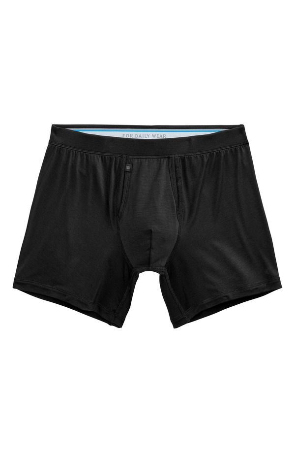 マック ウェルダン メンズ アンダーウェア ボクサーパンツ Mack Weldon SILVER HD Micromodal Boxer Briefs True Black ブラック