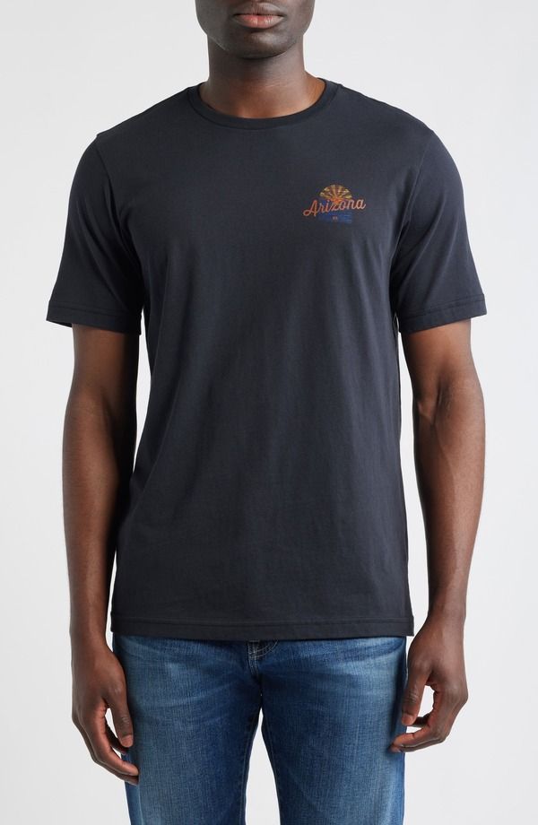 トラビスマヒュー メンズ トップス Tシャツ グラフィック TravisMathew Red Rock Haze Graphic TShirt Black ブラック