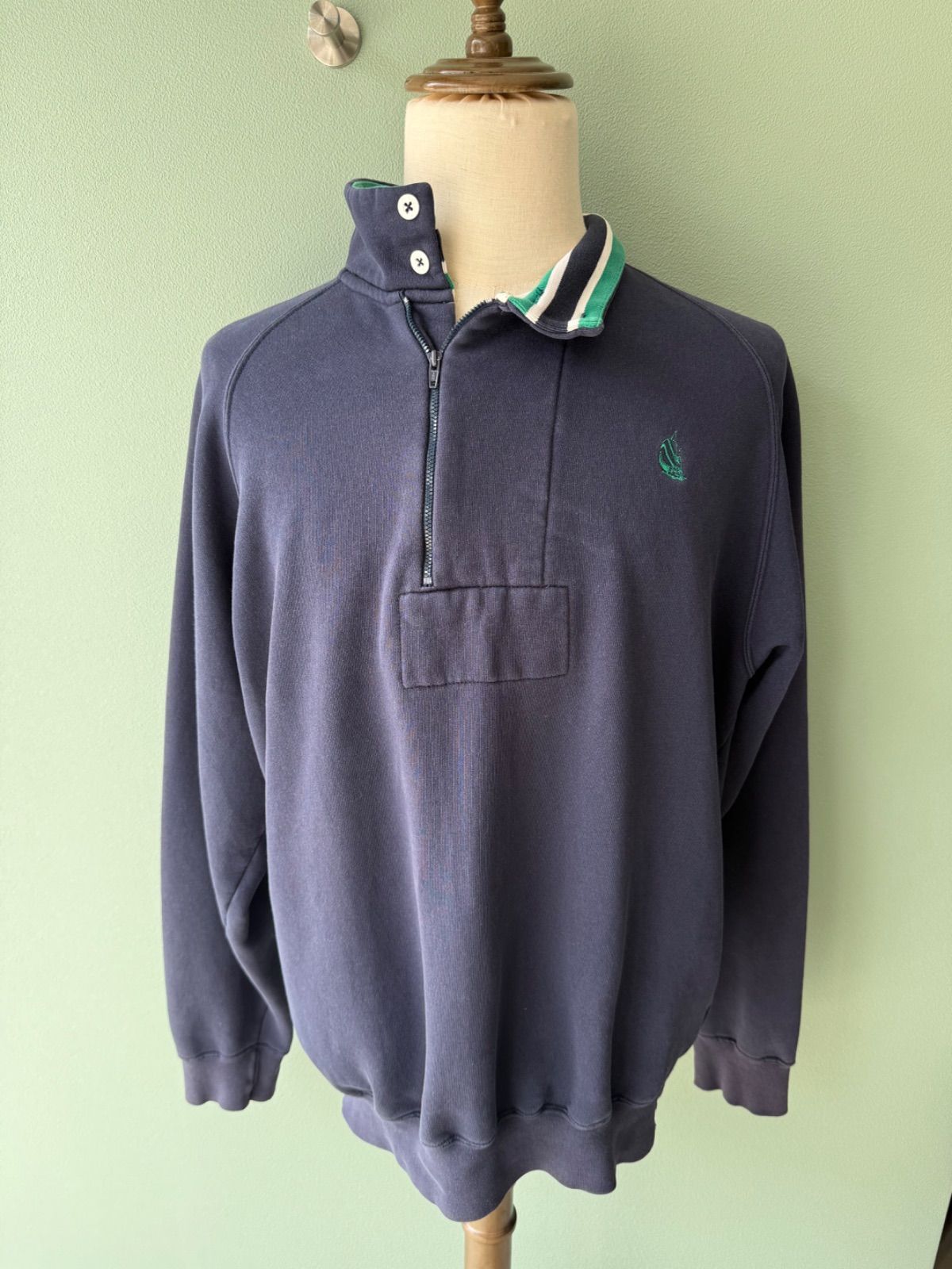 NAUTICA 90s Half-zip Sweatshirt