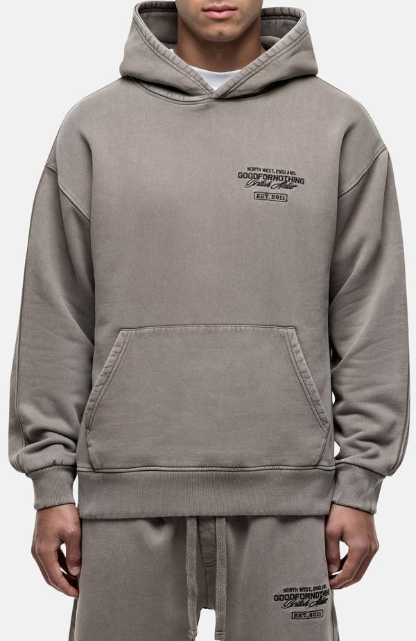 グッドフォーナッシング メンズ アウター パーカー・スウェット ヴィンテージ Good For Nothing Vintage Washed Taupe Atelier Hoodie Taupe トー