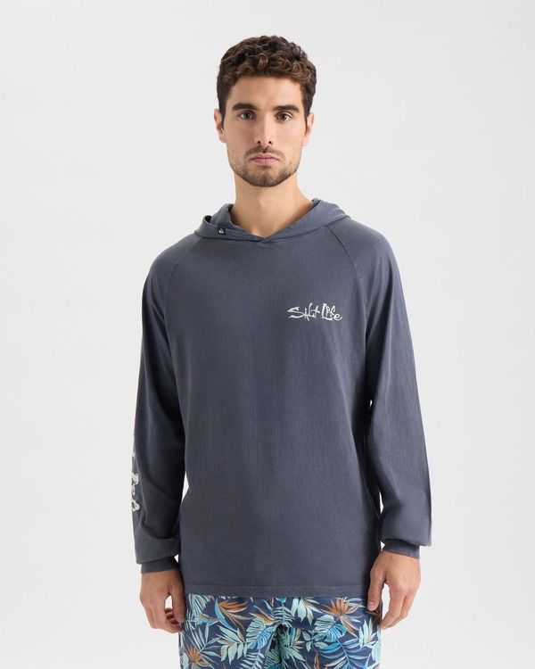 ソルトライフ メンズ アウター パーカー・スウェット Salt Life Legacy Hoodiebony