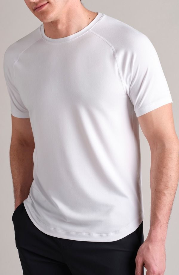 ローヌ メンズ トップス Tシャツ Rhone Atmosphere Performance TShirt Bright White ホワイト