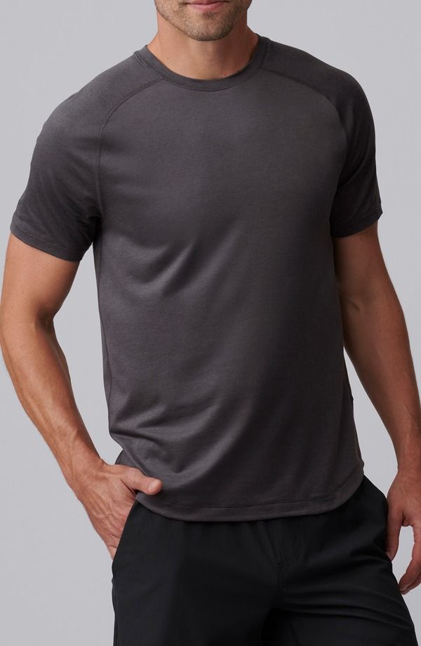 ローヌ メンズ トップス Tシャツ Rhone Atmosphere Performance TShirt Asphalt Heather ヘザー