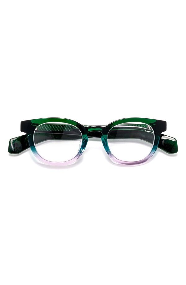 アイブブス レディース アクセサリー サングラス・アイウェア eyebobs Total Wit 45mm Round Readinglasses Emerald Rose Quartz Fade エ