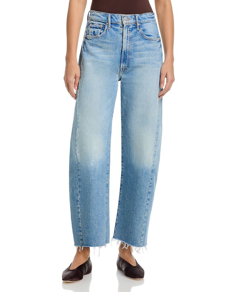 マザー レディース ボトムス デニムパンツ アンクル ジーンズ MOTHER The Half Pipe Ankle Fray Jeans in California