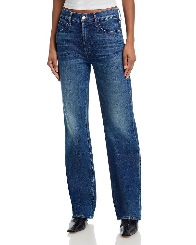 マザー レディース ボトムス デニムパンツ ジーンズ MOTHER The Kick It High Rise Straight Jeans in Which is Witch Which is Wi