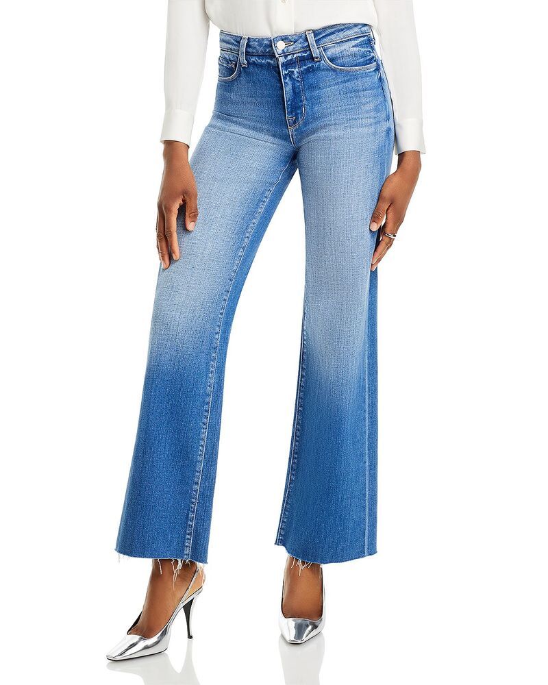 ラジャンス レディース ボトムス デニムパンツ ワイドレッグ ジーンズ LAGENCE Scottie High Rise Wide Leg Jeans Hayward