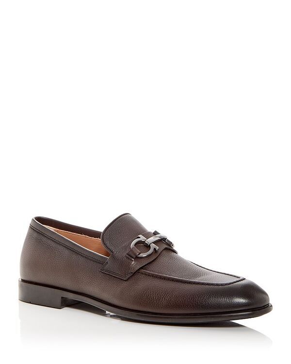 フェラガモ メンズ シューズ スリッポン・ローファー レザー ローファー Ferragamo Mens Foster Leather Loafers Testa di Moro