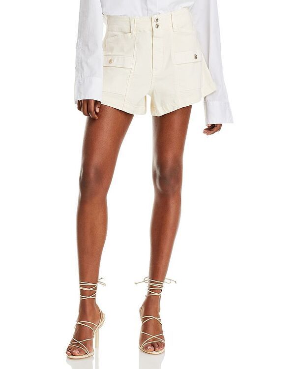 ペイジ レディース ボトムス ハーフパンツ・ショーツ ショートパンツ PAIGE Olivia Cargo Shorts Quartz Sand サンド