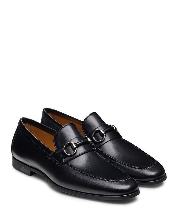 マグナーニ メンズ シューズ スリッポン・ローファー ローファー Magnanni Mens Bennett II Bit Loafers Exclusive Black ブラック