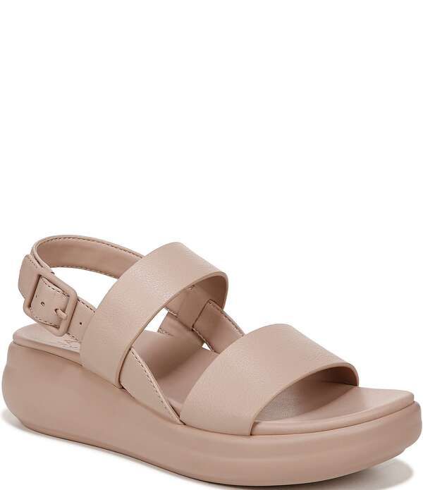 ナチュライザー レディース シューズ サンダル プラットフォーム Naturalizer Coast Platform Wedge Slingback Sandals Blush Pink ピンク