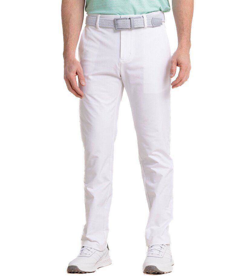 サウザーンタイド メンズ ボトムス カジュアルパンツ パンツ Southern Tide Jack Performance Pants Classic White ホワイト