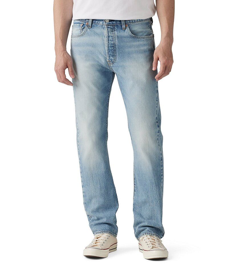 リーバイス メンズ ボトムス デニムパンツ ストレート ジーンズ LevisR 501R Original Fit Straight Leg Jeans Stay Zen
