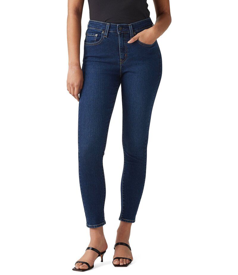 リーバイス レディース ボトムス デニムパンツ ジーンズ LevisR 721 High Rise Skinny Jeans Eternal Indigo Dark Blue インディゴ