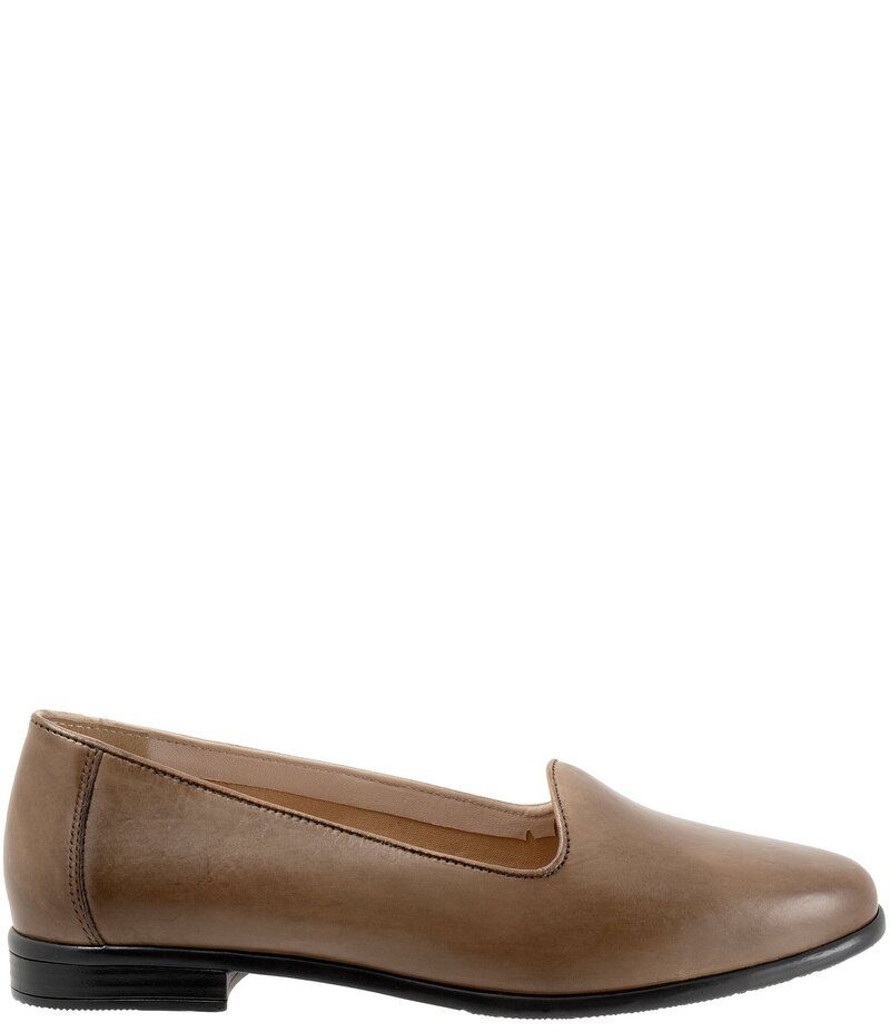 トロッターズ レディース シューズ パンプス レザー Trotters Liz Lux Leather Slip on Flats Taupe トープ
