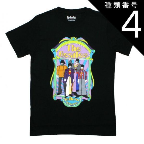 種類4：X-Large The Beatles / Yellow Submarine Tee 7 (Black) - ザ
