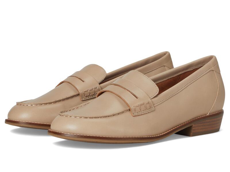 ロックポート レディース シューズ スリッポン・ローファー Rockport Elisea Taupe Leather トープ