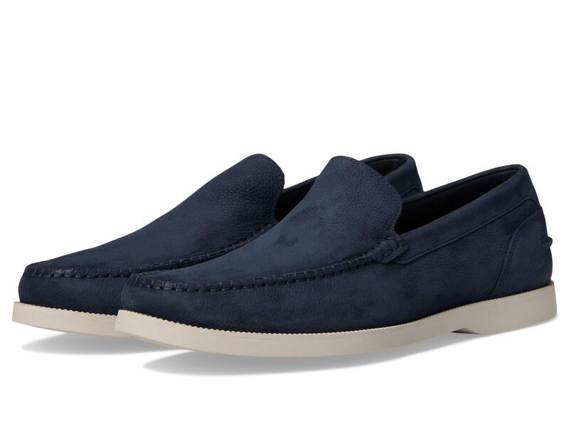 コールハーン メンズ シューズ スリッポン・ローファー Cole Haan American Classics Hampton Loafer Navy Blazer Nub ネイビー
