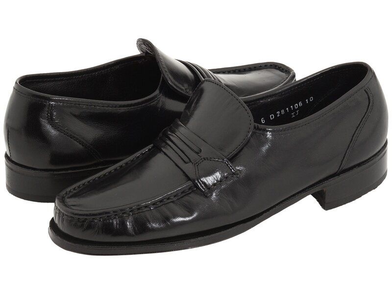フローシャイム メンズ シューズ スリッポン・ローファー Florsheim Como SlipOn Loafer Black ブラック