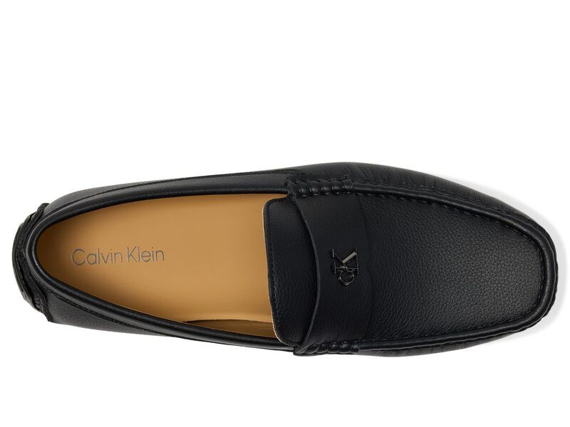 カルバンクライン メンズ シューズ スリッポン・ローファー Calvin Klein Follman Black ブラック