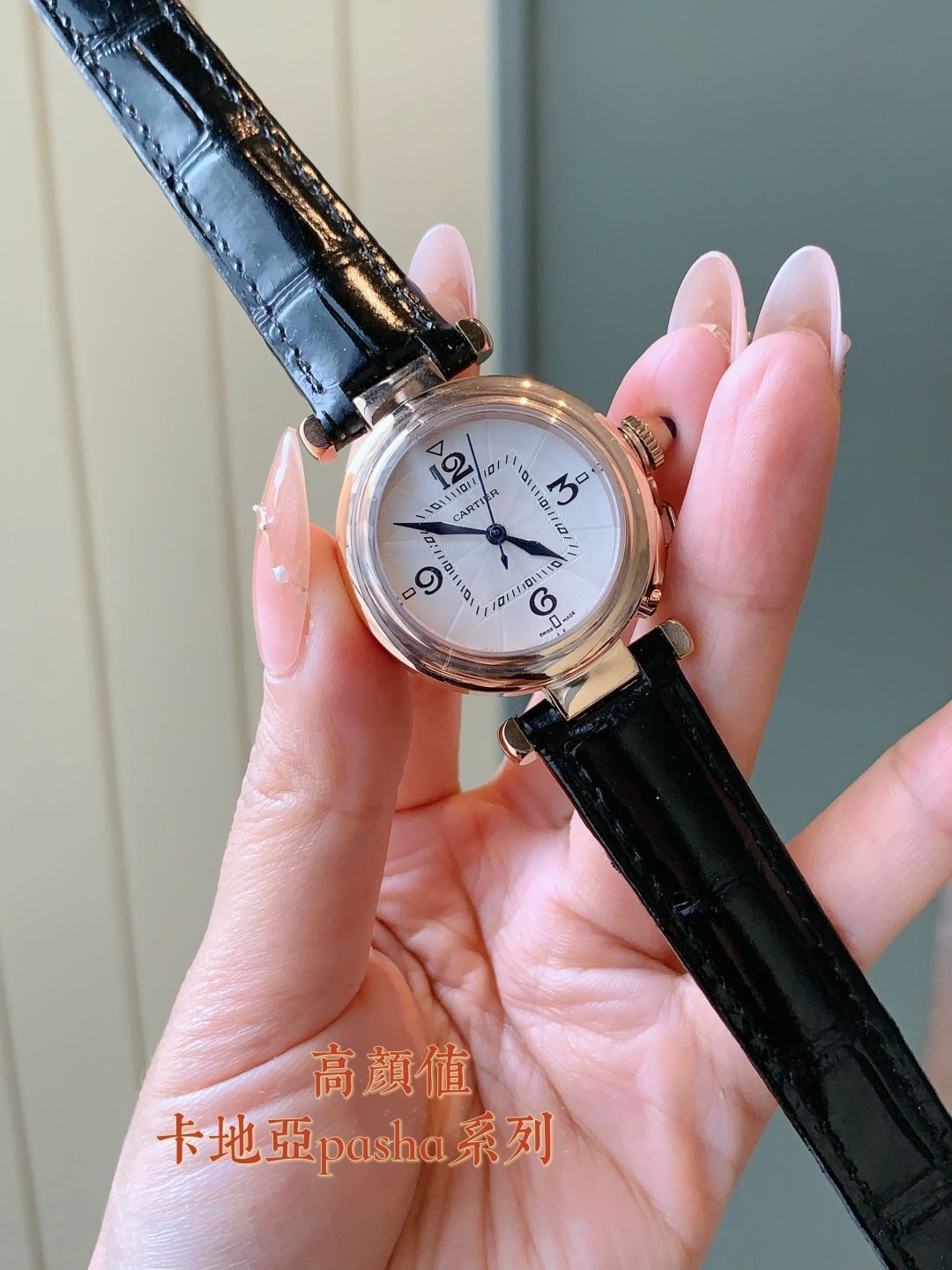CARTIER カルティエ パシャ レディース腕時計 35mm｜クオーツ×イタリアンレザー｜本日限定特価新品未使用-WTO輸入5
