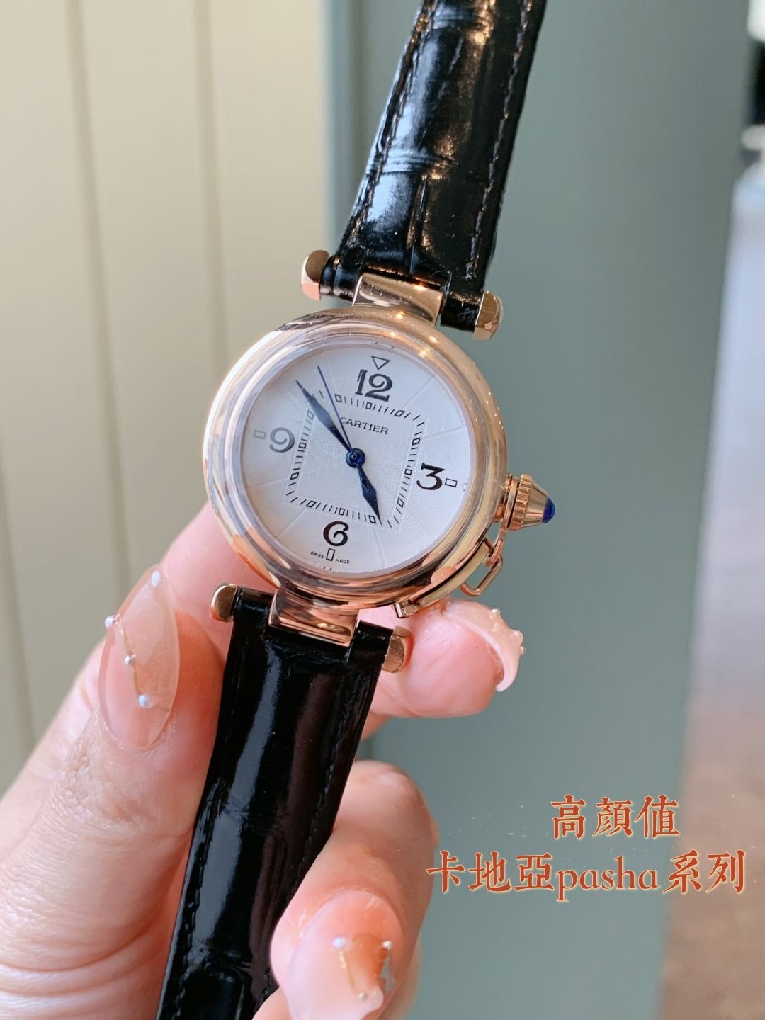 CARTIER カルティエ パシャ レディース腕時計 35mm｜クオーツ×イタリアンレザー｜本日限定特価新品未使用-WTO輸入5