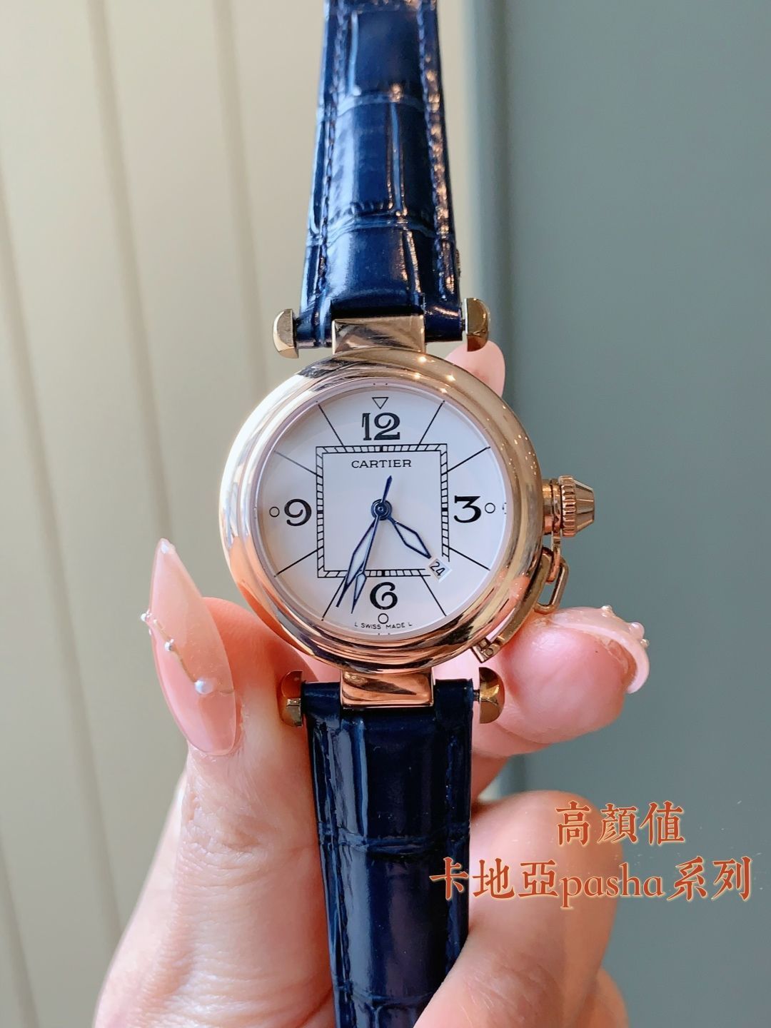 CARTIER カルティエ パシャ レディース腕時計 35mm｜クオーツ×イタリアンレザー｜本日限定特価新品未使用-WTO輸入5
