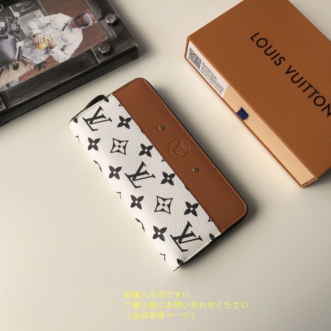 洒落 LOUIS VUITTON ルイヴィトン長財布 さいふ ウォレット LV 長財布 小銭入れ 美品