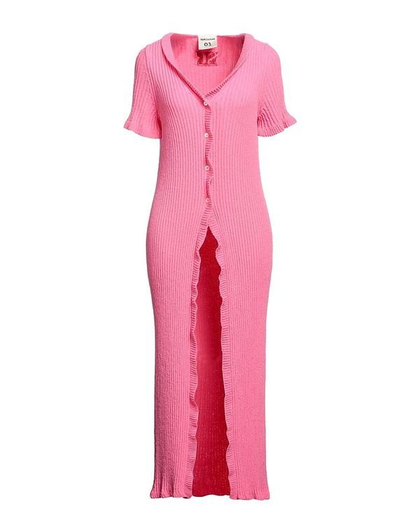 セミクチュール レディース ニット カーディガン SEMICOUTURE カーディガン Pink ピンク