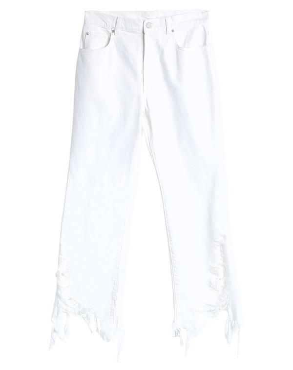 ステラマッカートニー レディース ボトムス ジーンズ STELLA McCARTNEY ブーツカット White ホワイト