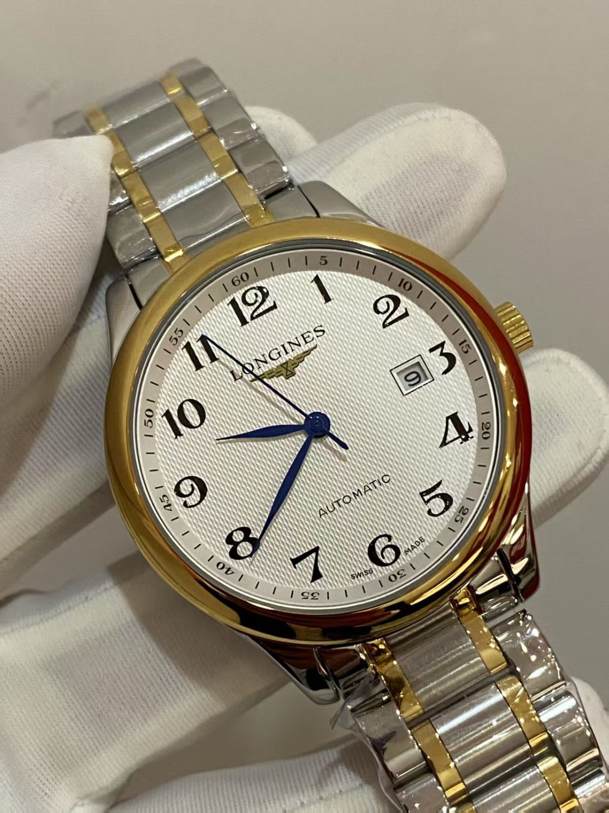 [Longines] 名匠シリーズ メンズ機械式腕時計 - 専用ケース・カード・袋付き｜本日限定特価｜新品未使用-MM輸入1