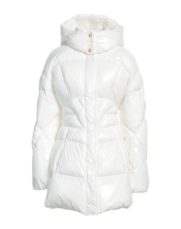 ピンコ レディース アウター ダウンシンセティック PINKO パファージャケット White ホワイト