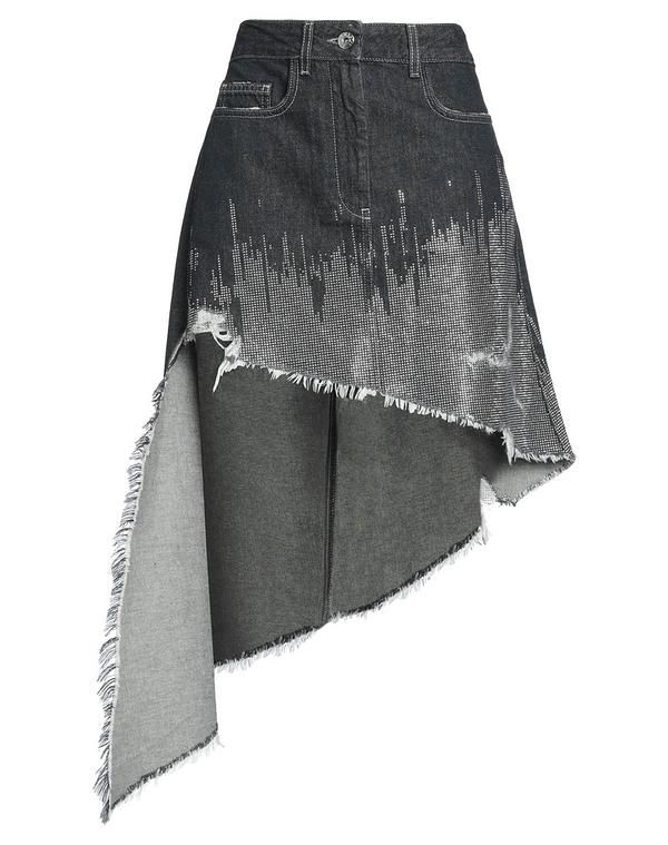 JWアンダーソン レディース ボトムス デニムスカート JW ANDERSON デニムスカート Black ブラック