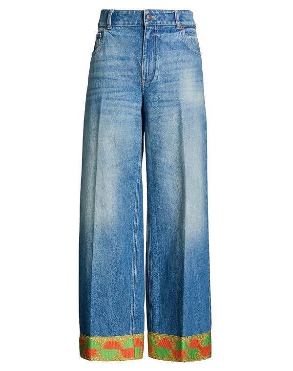 ヴァレンティノ レディース ボトムス ジーンズ VALENTINO GARAVANI ジーンズ Blue ブルー