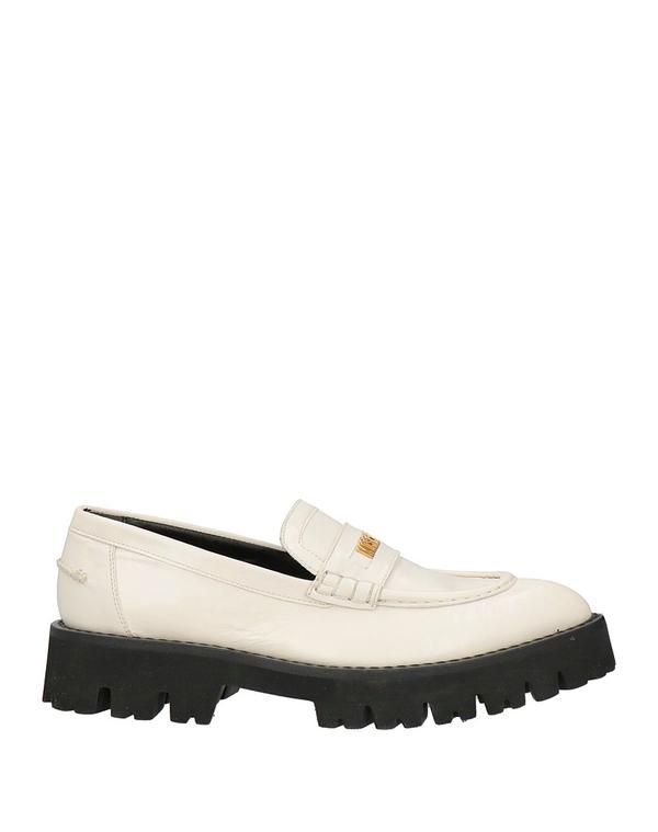 モスキーノ レディース シューズ モカシン MOSCHINO モカシン OffWhite オフホワイト