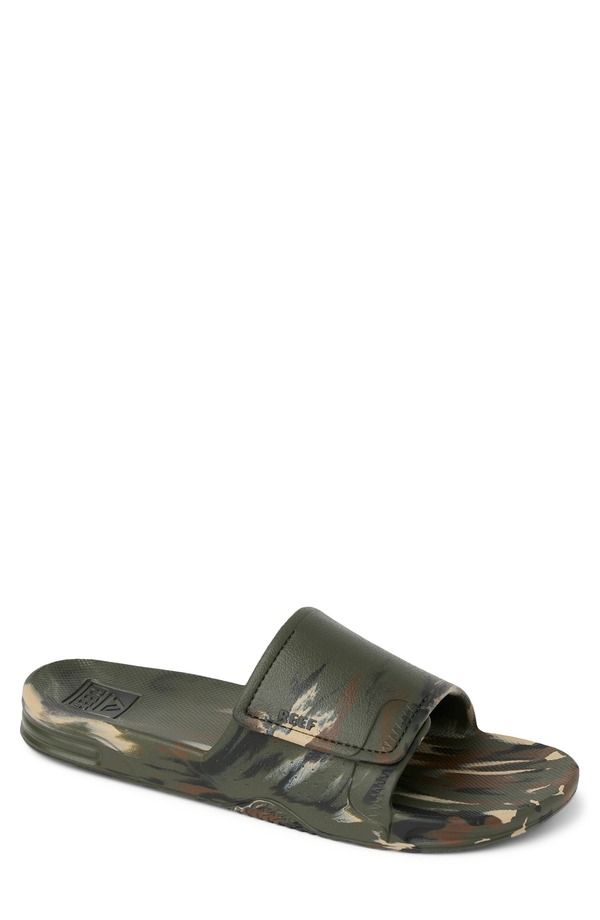 リーフ メンズ シューズ サンダル Reefanning H2O Slide Camo Marble