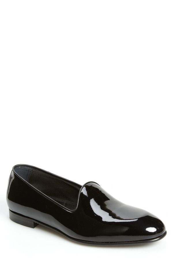 ゼニア メンズ シューズ スリッポン・ローファー レザー ZEGNA Gala Patent Leather Loafer Black ブラック