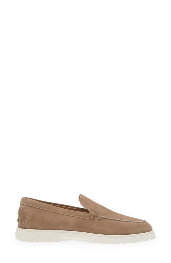 トッズ メンズ シューズ スリッポン・ローファー Tods Monogram Loafer Creta Chiaro