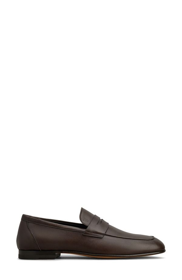 トッズ メンズ シューズ スリッポン・ローファー Tods Deconstructed Penny Loafer Cioccolato トッズ メンズ シューズ スリッポン・ローファー Tods Deconstructed Penny Loafer Cioccolato