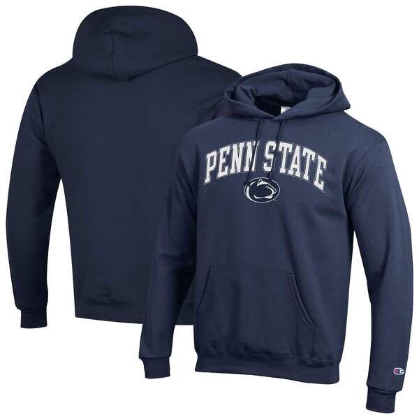 チャンピオン メンズ アウター パーカー・スウェット ロゴ フリース MensChampionavy Penn State Nittany Lions Arched Logo Fleece Pullo