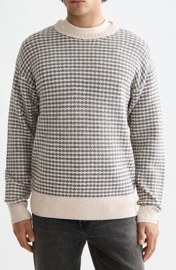 スコッチアンドソーダ メンズ アウター パーカー・スウェット クルーネック セーター Scotch Soda Mlange Chenille Crewneck Sweater Grey Melange