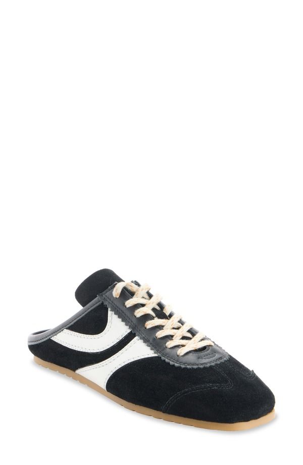 ドリス・ヴァン・ノッテン レディース シューズ スニーカー Dries Vanoten Slim Sneaker Mule 998 Black White ホワイト