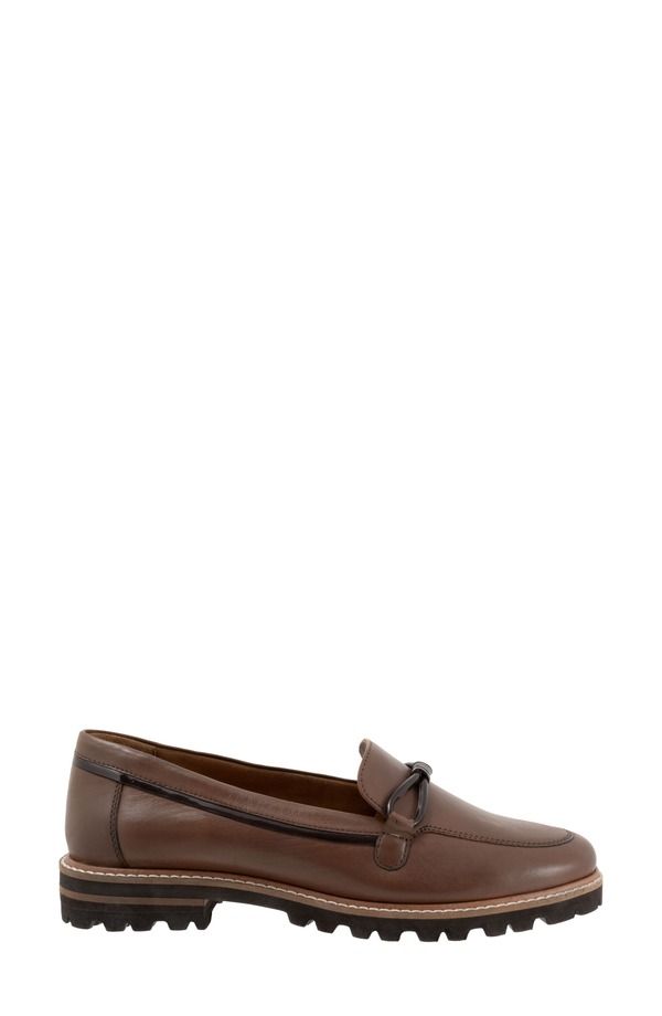 トロッターズ レディース シューズ スリッポン・ローファー Trotters Fiora Loafer Dark Taupe トープ