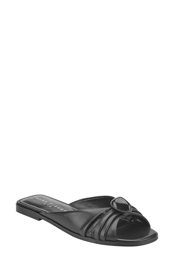 マーク・フィッシャー レディース シューズ サンダル Marc Fisher LTDalani Slide Sandal Black ブラック