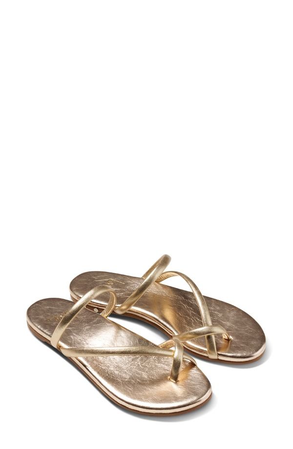 ビーク レディース シューズ サンダル Beek Sunbird Slide Sandal Gold ゴールド