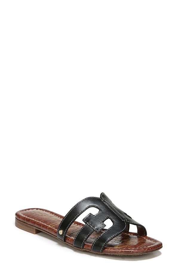 サムエデルマン レディース シューズ サンダル カットアウト Sam Edelman Bay Cutout Slide Sandal Wide Width Available Black ブラック